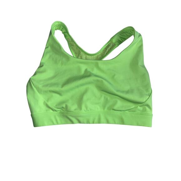 ATHLETA SPORTS BRA size Small S neon green - Picture 1 of 3